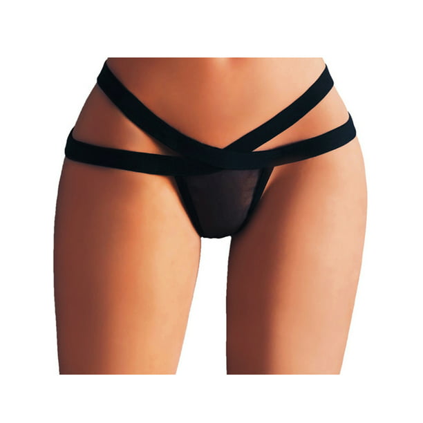 Details about   2 Pcs Women's Lace Bandage Briefs Panties Thongs Lingerie Underwear Knickers